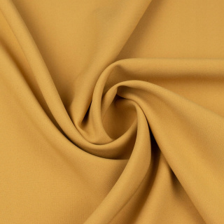 Látka Panama horčicová univerzálna na závesy hladká bez vzoru 0,5m