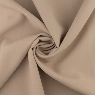 Látka Panama béžová univerzálna na závesy hladká bez vzoru 0,5m