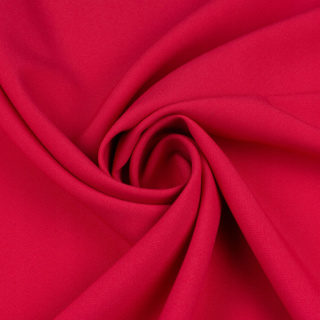 Látka Panama jahodová univerzálna na závesy hladká bez vzoru 0,5m