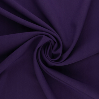 Látka Panama fialová univerzálna na závesy hladká bez vzoru 0,5m