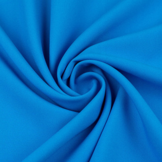 Látka Panama šmolková modrá univerzálna na závesy hladká bez vzoru 0,5m