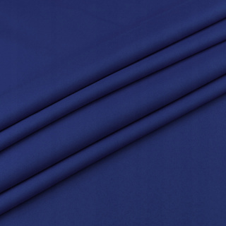 Látka Panama nevädzová modrá na závesy hladká 280cm 0,5m