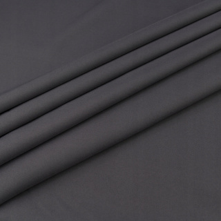 Látka Panama sivá na závesy hladká bez vzoru 280cm 0,5m