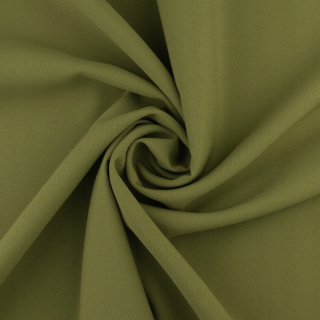 Látka Panama olivová univerzálna na závesy hladká bez vzoru 0,5m