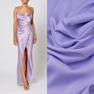 Látka na večerné šaty fialová hladká 0,5m