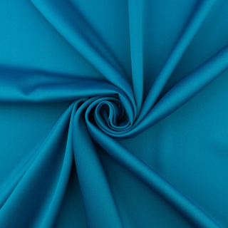 Látka satén Magnus azúrová hladká 0,5m