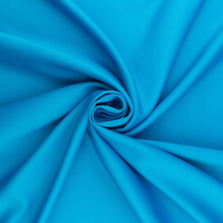 Látka satén Magnus modrá hladká 0,5m