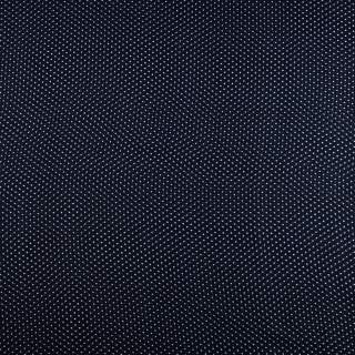 Látka šifón krešovaný námornícka modrá bodky vzor 0,5m