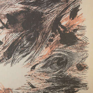 Látka šifón bordúra jednostranná hladká vzor 0,5m