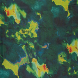 Látka šifón zelená hladká vzor 0,5m