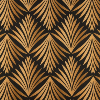 Látka viskóza twill čierna hladká listy 0,5m