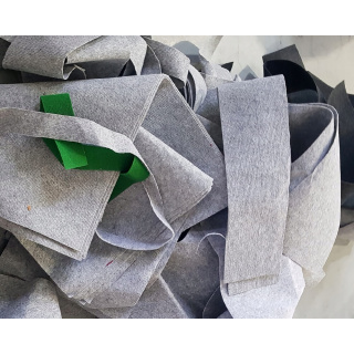 Deșeuri de producție diferite bucăți pentru protecția izolației