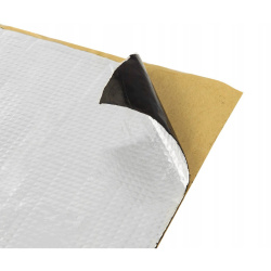 Covoraș autoadeziv din aluminiu butilic 1,5 mm 100x50 cm AB-1