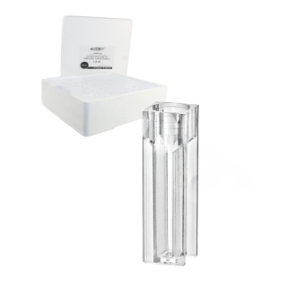 Vaselina PS 2,5 ml SEMI-MICRO, orificiu rotund, polistiren optic, pachet 100 buc