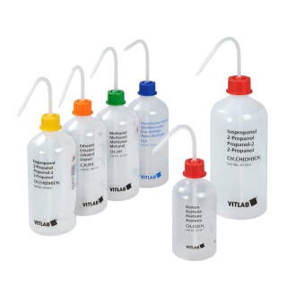 Striekacia fľaša 500 ml ETHYL ACETATE, GL 25, VENT-CAP - VITsafe