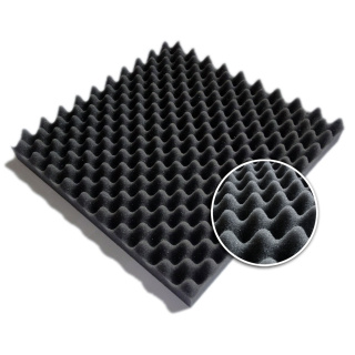 Spumă fonoizolantă acustică VALURI 30mm 100x100cm incombustibilă