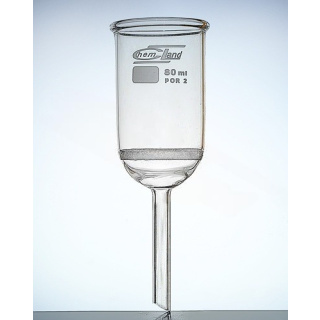 Pâlnie de filtrare cilindrică cu disc sintrat G2, 35 ml, diametru 30 mm