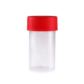 Recipientă sterilă pentru urină 40ml cu capac cu filet
