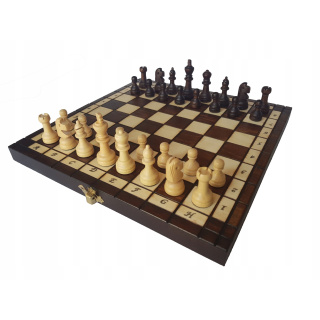 Set de șah din lemn 28 x 28 cm