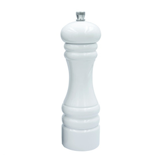 Moară de mână din lemn pentru piper și sare 18x5cm fag