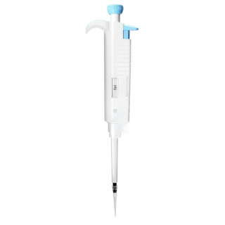 Pipetă mecanică MicroPette Plus 50–200 µl, complet autoclavabilă, ergonomic și precisă, ISO 8655, certificat de calibrare – DLAB