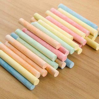 Creta colorată 50 bucăți pentru scris fără praf