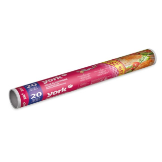 Folie de aluminiu albal York 20 m pe rolă