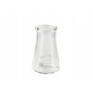 Sticlă conică 50ml cu gât larg
