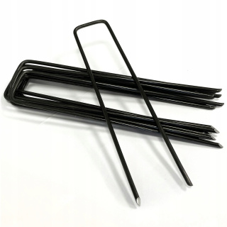 Pini metalici pentru ancorare agrotextilie 15cm 100buc