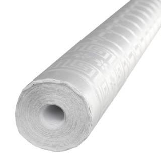 Față de masă din hârtie albă, rolă pentru nuntă, petrecere 1,2x50m