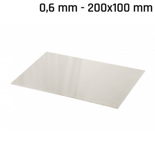 Tabla alpaca (argint nou) 200x100x0,6mm