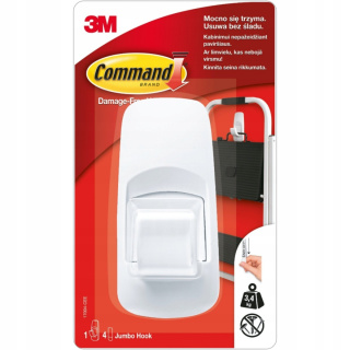 Cârlig autoadeziv JUMBO mare 3,4 kg