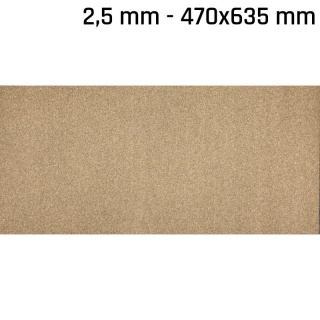 Placă de etanșare din plută și cauciuc 470x635x2,5 mm