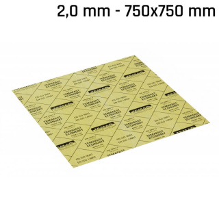 Placă de etanșare TEMAC Temafast 750x750x2,0 mm