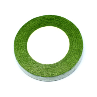 Bandă de camuflaj florală verde 12mm 27m