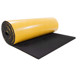 Spumă etanșă la sunet 10mm 25x100cm pernă autoadezivă absorbantă ignifugă KO10s