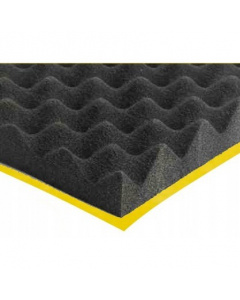 Spumă acustică fonoabsorbantă autocolantă 200x100cm 2cm