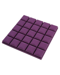 Panou acustic violet CUB 50x50 cm grosime 5cm