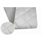 Țesătură pentru huse piele eco cusută alb 140x50cm