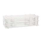 Stojan na skúmavky 40 miest, priemer 20 mm (4x10), autoklávovateľný, biely