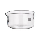 Kryštalizačná miska s výlevkou 2600 ml, 200x100 mm, borosilikátové sklo BORO 3.3