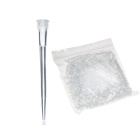 Vârfuri pentru pipete tip LabEasy, 10 µl, transparente – 1000 bucăți, nesterile