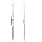 pipetă de unică folosință, 2 ml, clasa A, scară albastră, cu certificat – DIN ISO 648