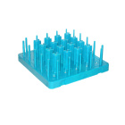 Suport pentru tuburi Falcon tip Jež, 50 de locuri pentru 15 ml și 25 de locuri pentru 50 ml – PP, autoclavabil
