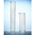 Cilindru de măsurare SAN, clasa B, cu scară gravată, înalt – 50 ml