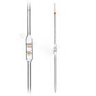 Pipetă de unică folosință, 5 ml, clasa A, scară maro, cu certificat – DIN ISO 648