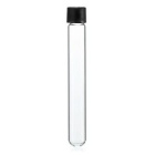 Skúmavka okrúhla so skrutkovacím uzáverom 20x150 mm, objem 34 ml, sklenená