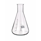 Erlenmeyerova banka 250 ml, úzke hrdlo, borosilikátové sklo - Glassco