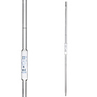 Pipetă de unică folosință, 20 ml, clasa AS, scară albastră, cu certificat, ISO 648
