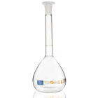 Banque de mesure en verre, 250 ml, classe A, échelle brune, joint meulé 14/23, avec certificat individuel et code QR – GLASSCO